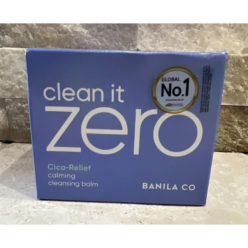 Banila Co Clean It Zero Cica-Relief Calming Cleansing Balm (Full-Size) 3.4oz New